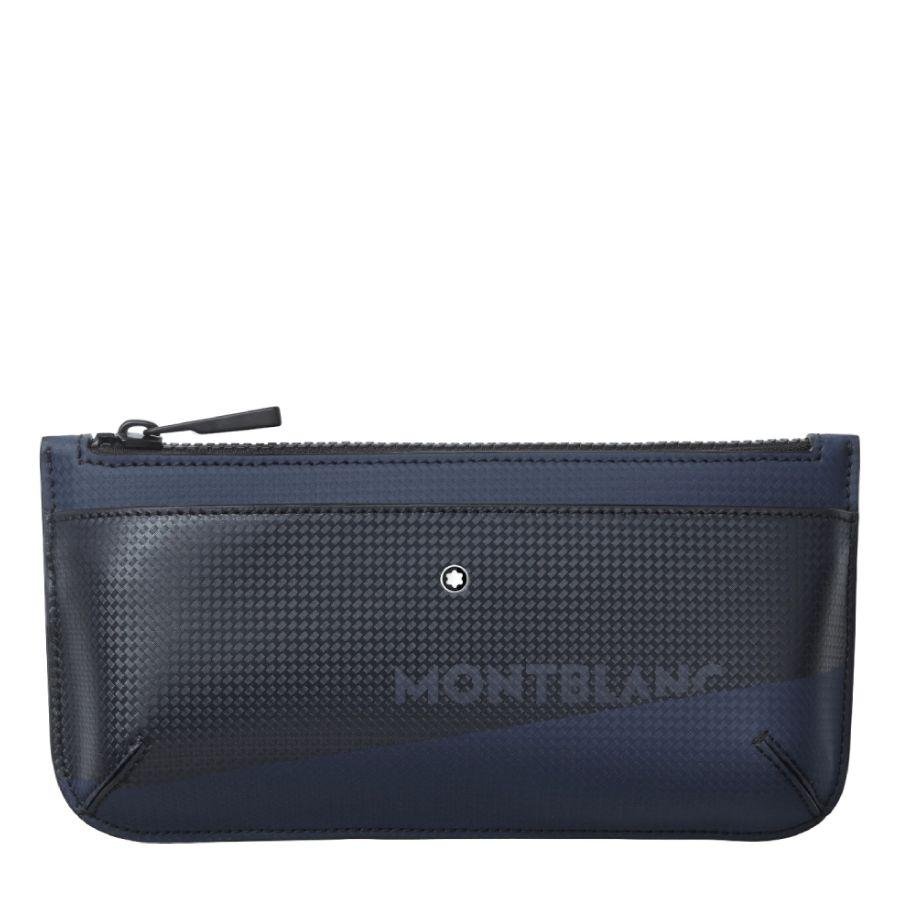 Montblanc Blue/Black Calfskin Extreme 2.0 Small Clutch by MONTBLANC