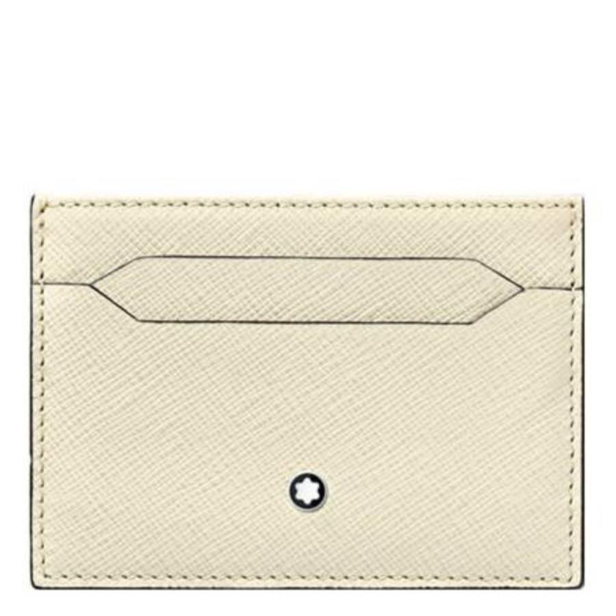 Montblanc Ivory Leather 5cc Sartorial Card Holder by MONTBLANC