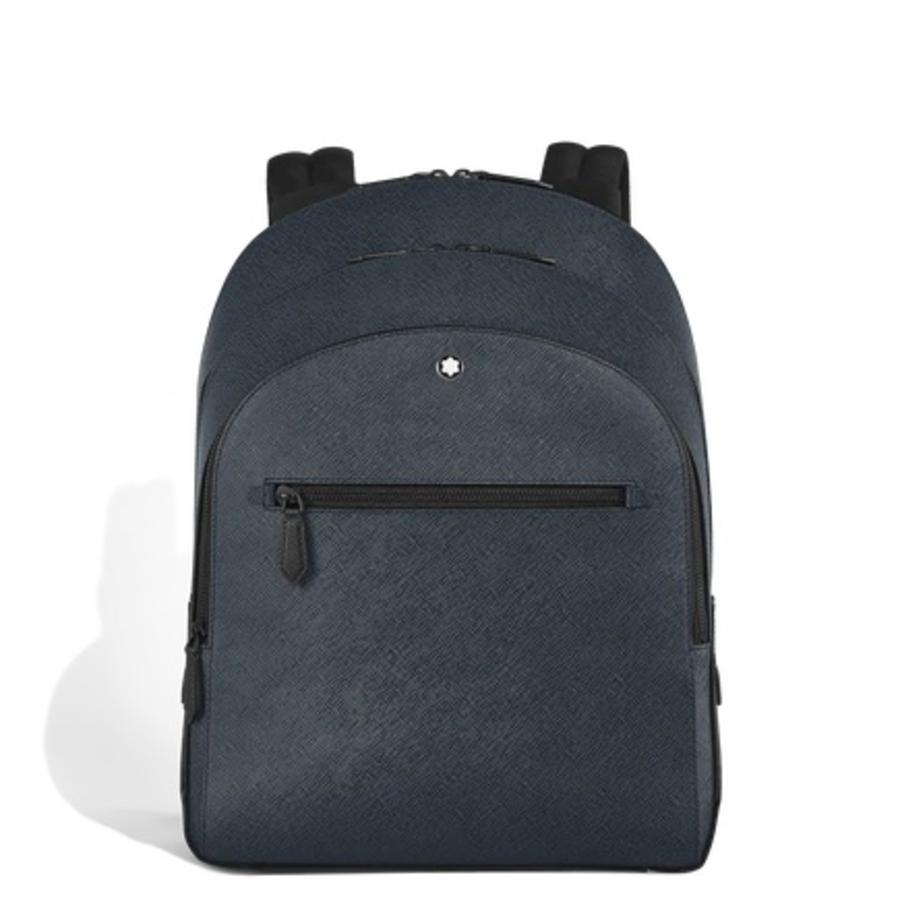 Montblanc Medium Backpack With 3 Compartments In Sartorial Leather by MONTBLANC