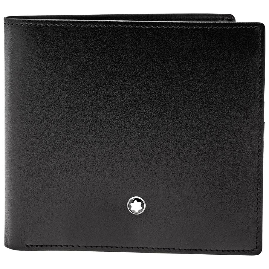 Montblanc Meisterstuck 8 CC Black Leather Wallet 7163 by MONTBLANC