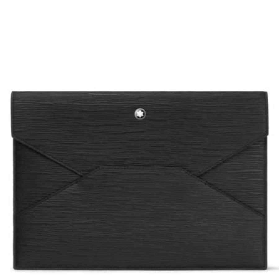 Montblanc Meisterstuck Black Leather 4810 Envelope Pouch by MONTBLANC