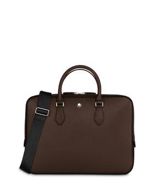 Sartorial Leather Thin Briefcase by MONTBLANC