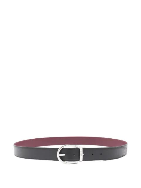 leather belt by MONTBLANC