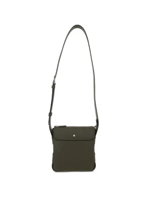 leather messenger bag by MONTBLANC