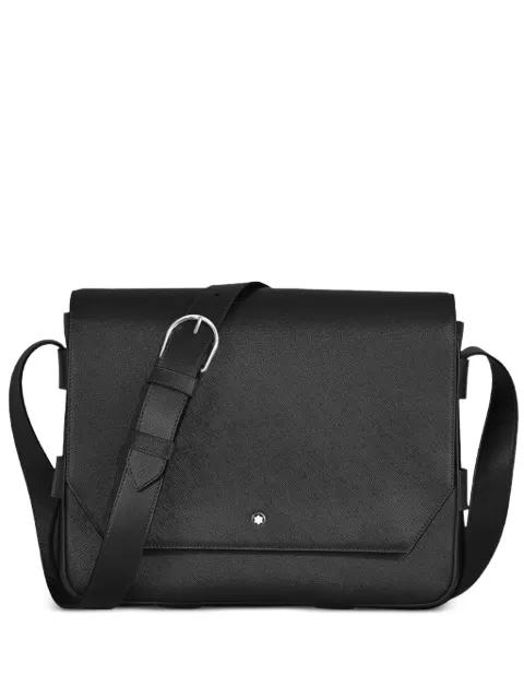 leather messenger bag by MONTBLANC