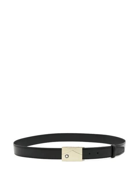 logo-buckle belt by MONTBLANC