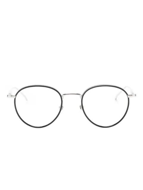 oval-frame glasses by MONTBLANC