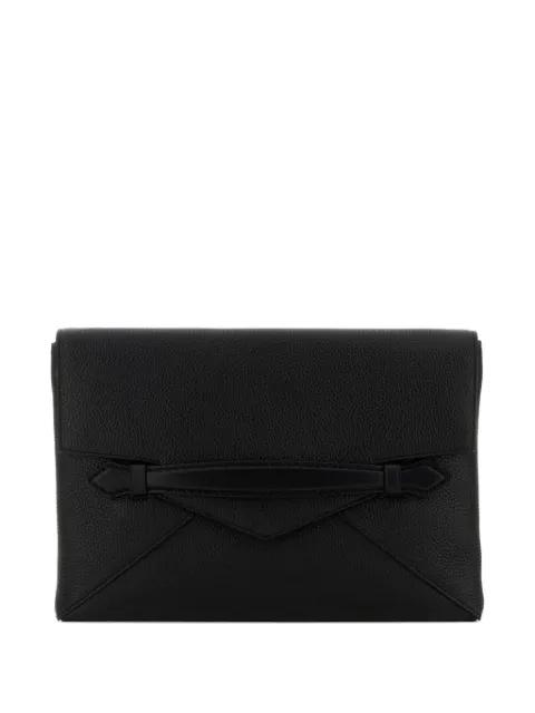 pebble-leather envelope clutch bag by MONTBLANC