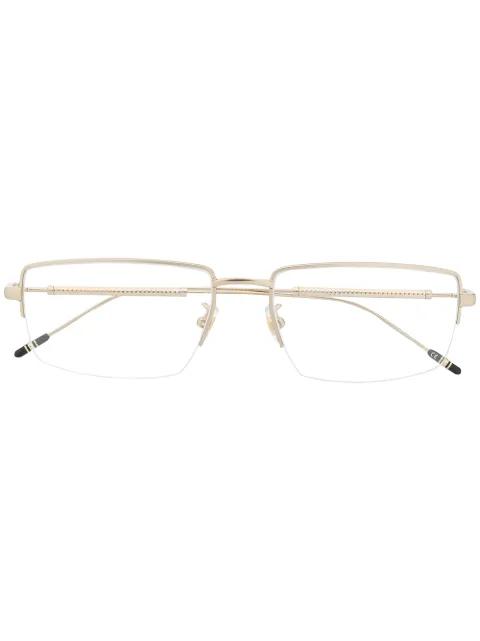 rectangle-frame glasses by MONTBLANC