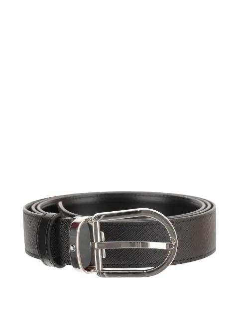 reversible leather belt by MONTBLANC