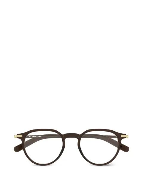 round-frame glasses by MONTBLANC