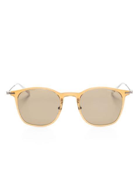 round-frame tinted sunglasses by MONTBLANC
