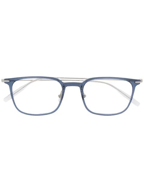 square frame glasses by MONTBLANC