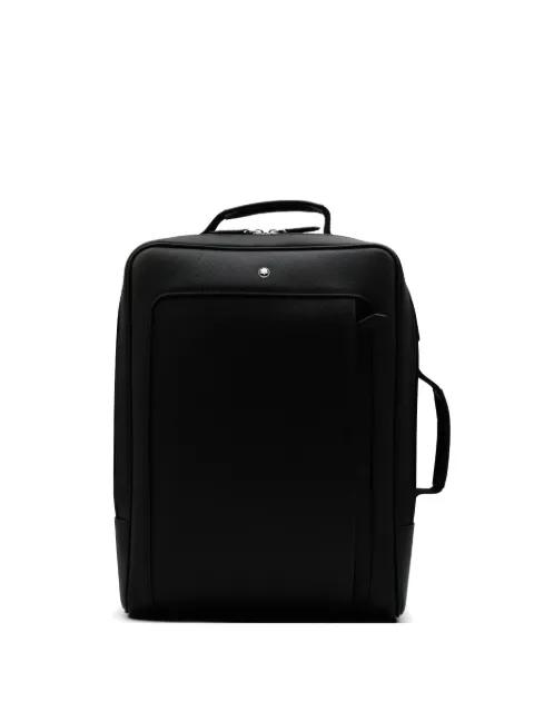 zip leather backpack by MONTBLANC