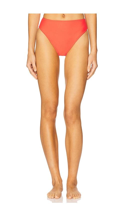 Montce Paula Bikini Bottom in Red by MONTCE