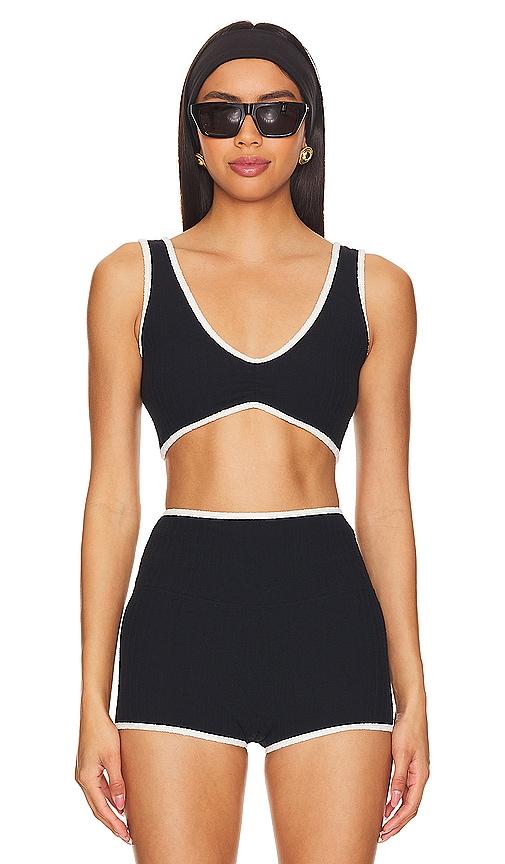 Montce X Olivia Culpo Kim Variation Top in Black by MONTCE