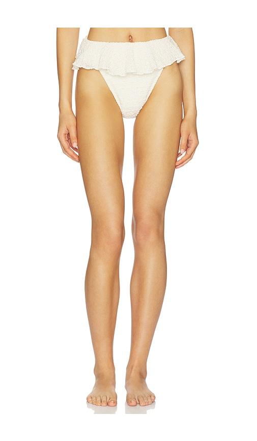 Montce x Elsa Hosk Tamarindo Bikini Bottom in Beige by MONTCE