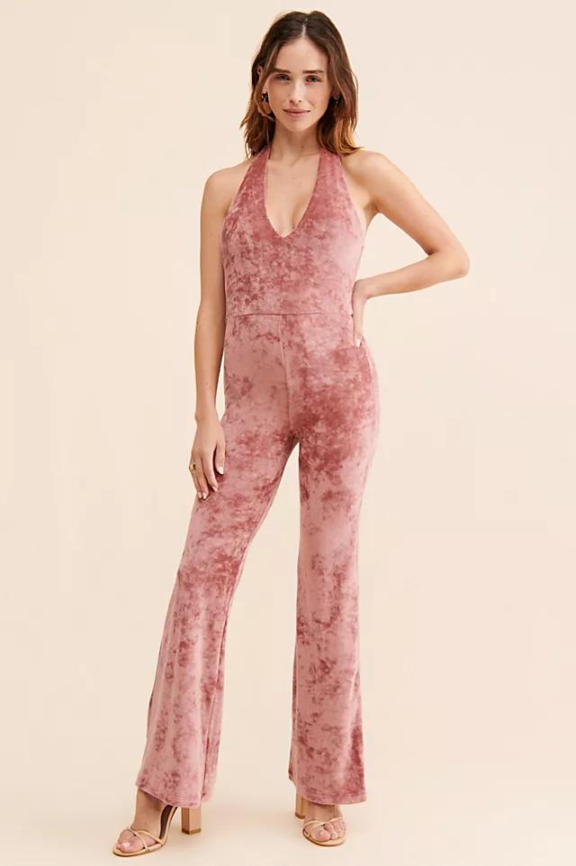 MONTE Cher Halter Jumpsuit by MONTE