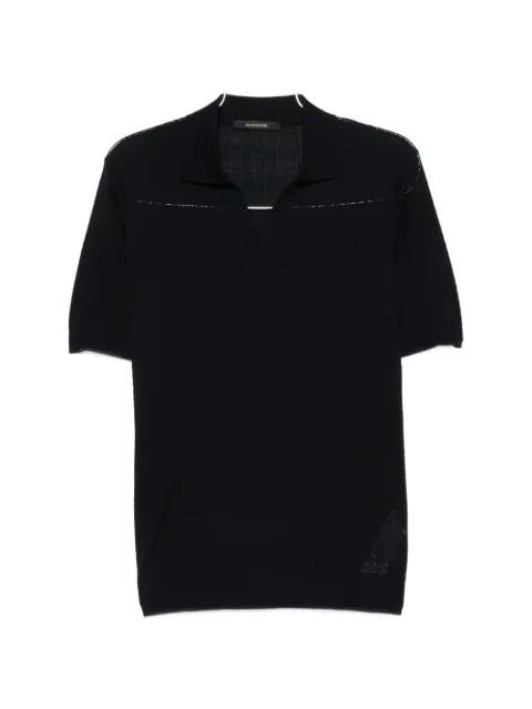 V-neck knitted T-shirt by MONTECORE