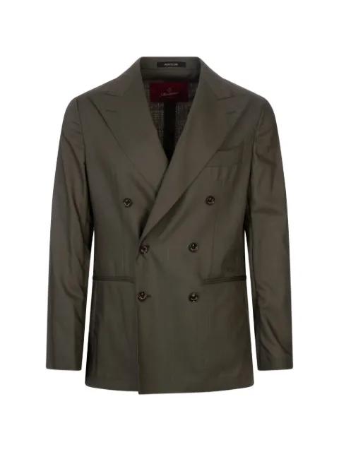 double-breasted peak-lapels blazer by MONTECORE