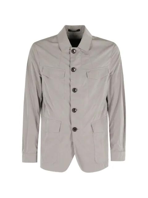 flap-pocket shirt jacket by MONTECORE