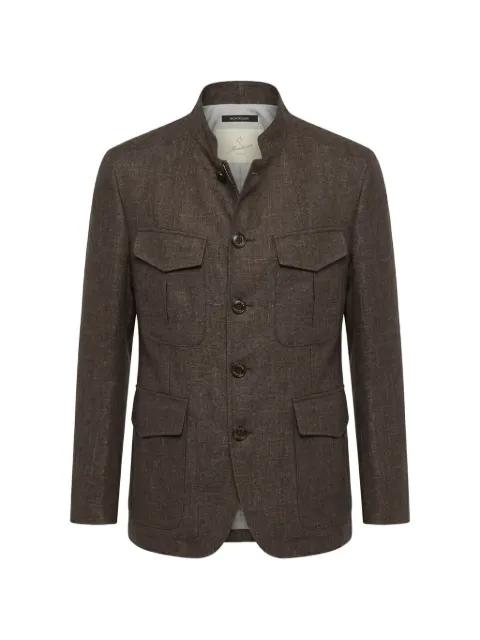 multiple-pocket jacket by MONTECORE