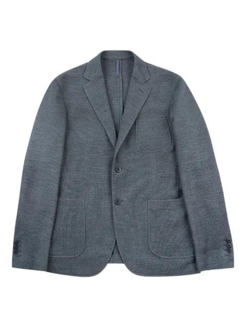 hopsack two-button blazer by MONTEDORO