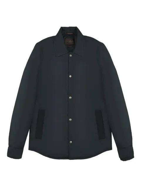 padded snap overshirt by MONTEDORO