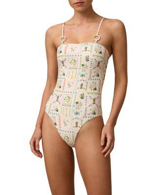 Como Hoop Bandeau One Piece Swimsuit by MONTE&LOU