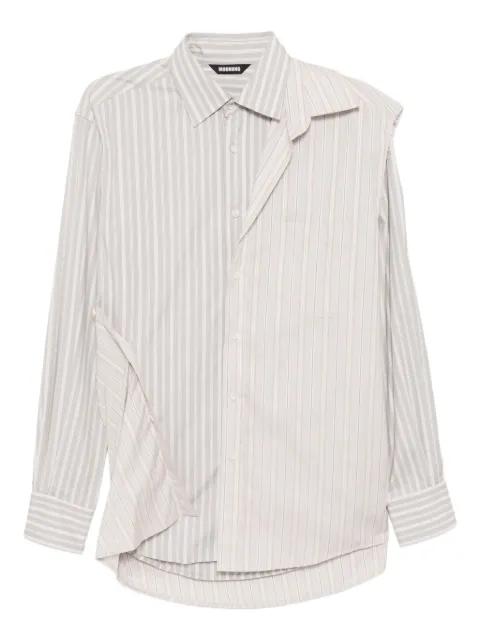 double-layered cotton shirt by MOOHONG