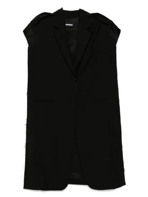 single-breasted coat by MOOHONG