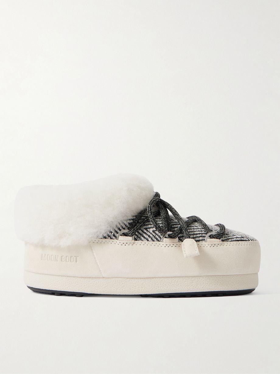 + Guest in Residence EVX Chalet woven and suede slip-ons by MOON BOOT