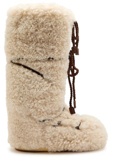Icon Curly Extra mid-calf snow boots by MOON BOOT