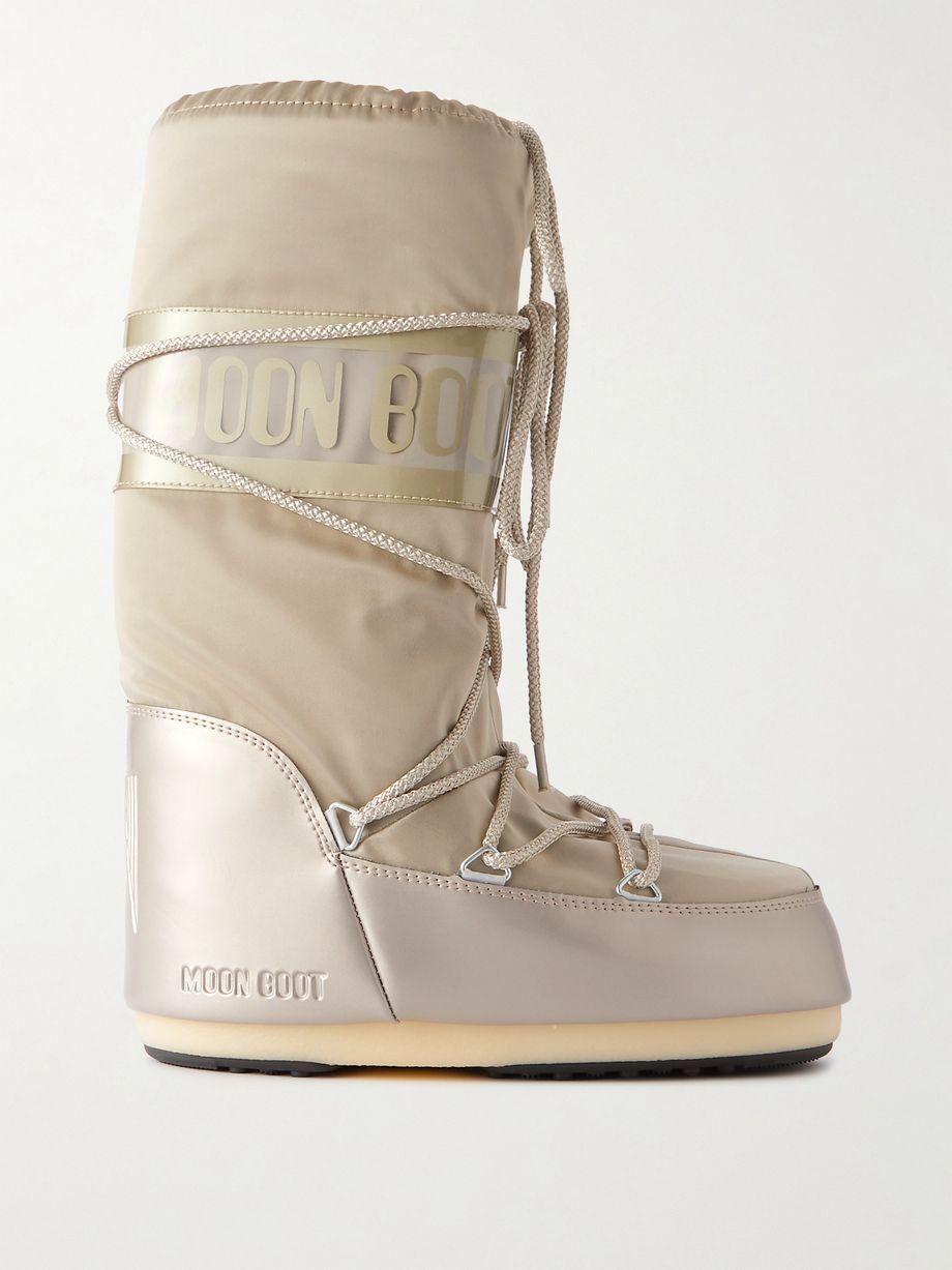 Icon Glance shell and PVC snow boots by MOON BOOT