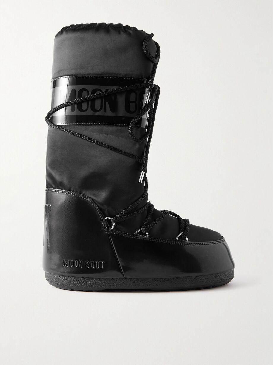 Icon Glance shell and PVC snow boots by MOON BOOT