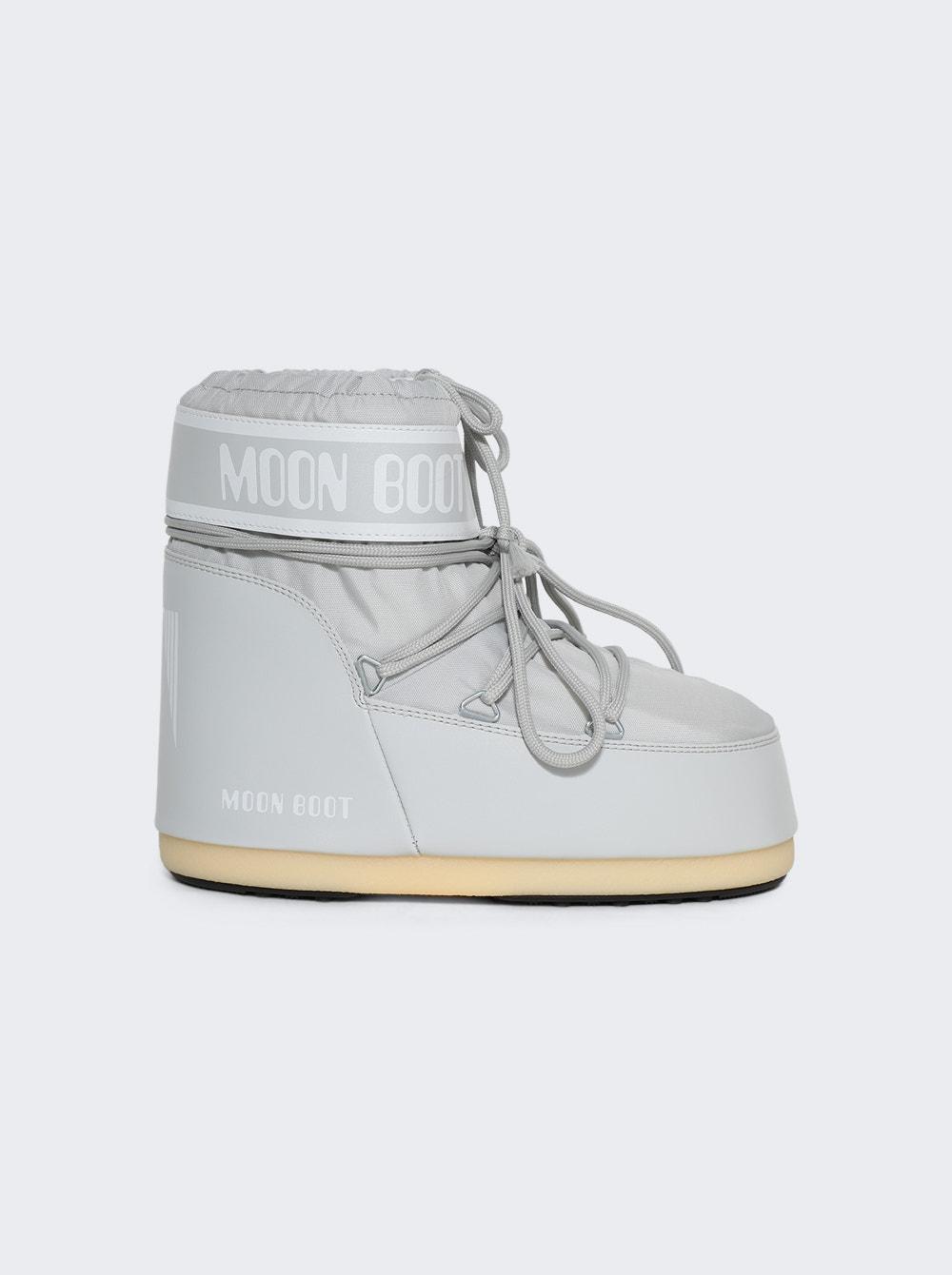 Icon Low Nylon Boots Glacier Grey  | The Webster by MOON BOOT