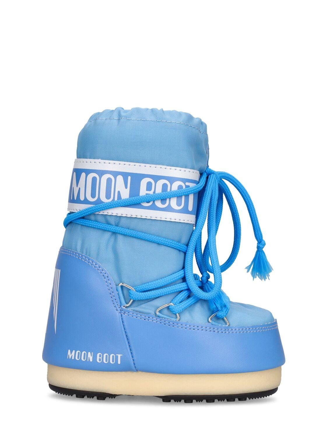 Icon Tall Nylon Snow Boots by MOON BOOT