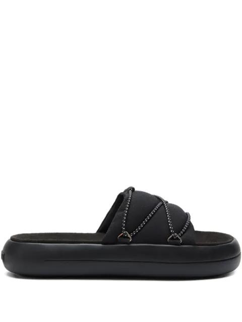 Icon lace-up slides by MOON BOOT
