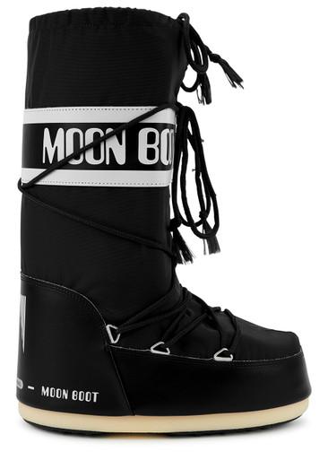 Icon padded nylon mid-calf snow boots by MOON BOOT