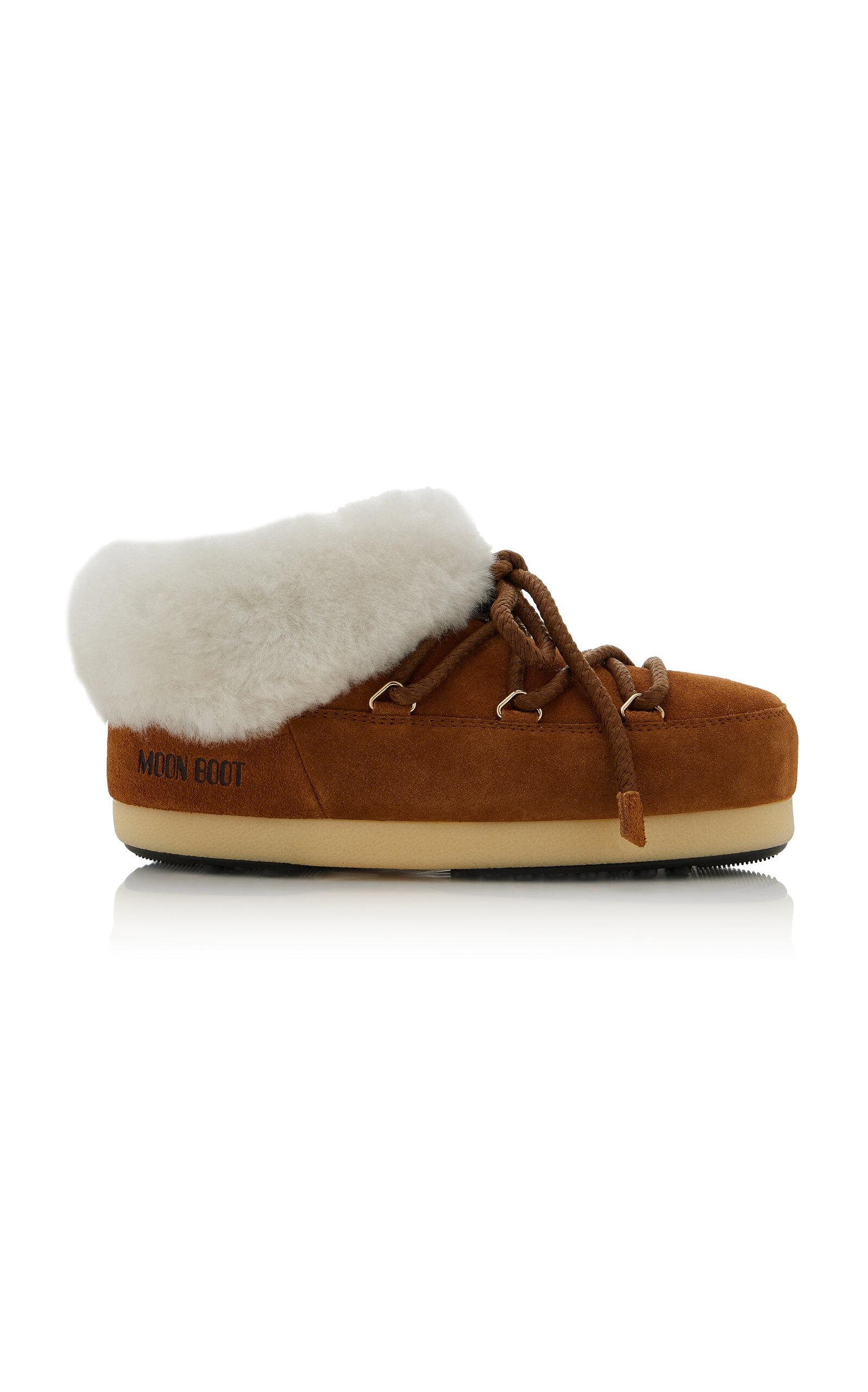 MOON BOOT EVX Sheepskin Mules - Moda Operandi by MOON BOOT