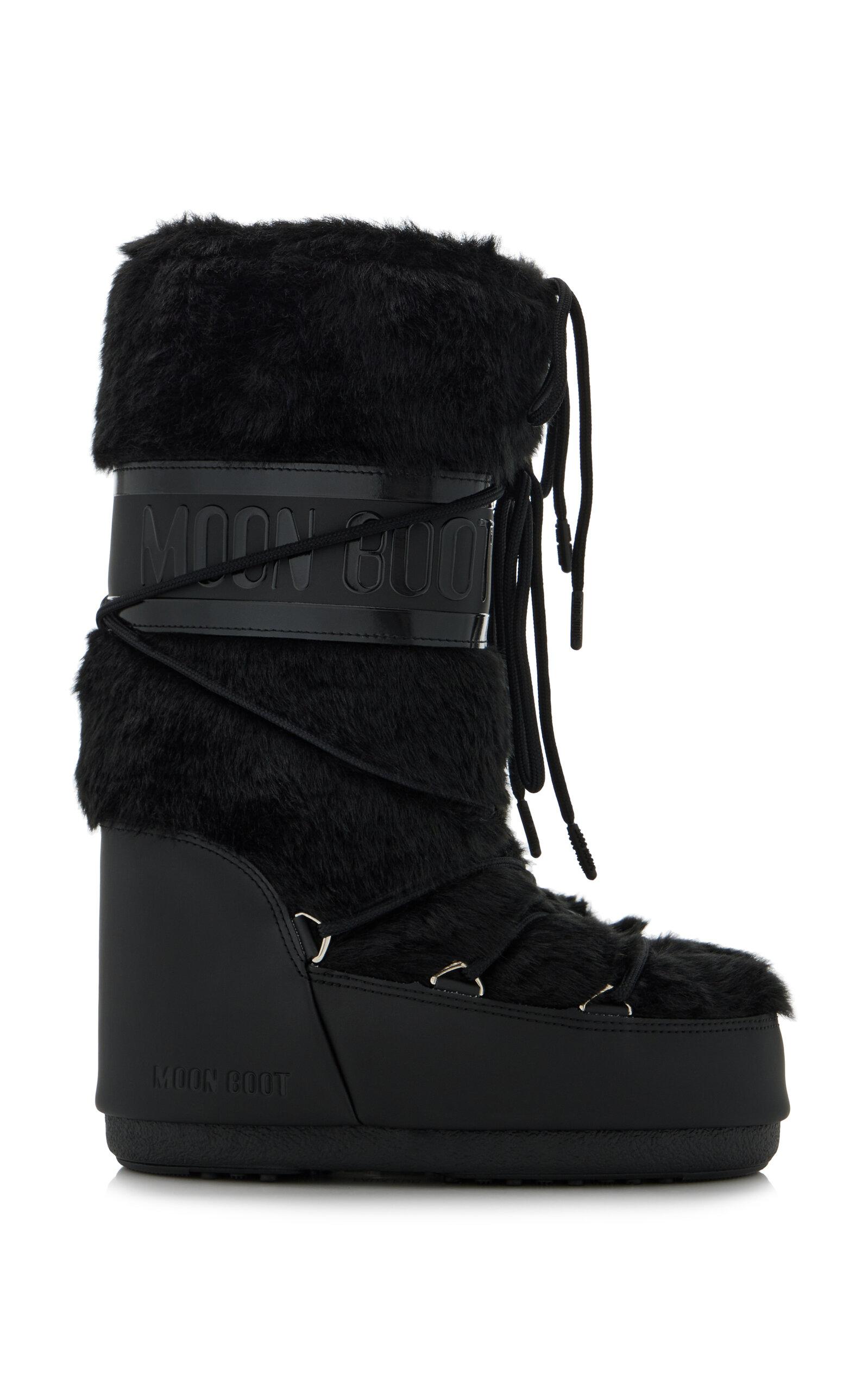 MOON BOOT Icon Faux Fur Boots - Moda Operandi by MOON BOOT