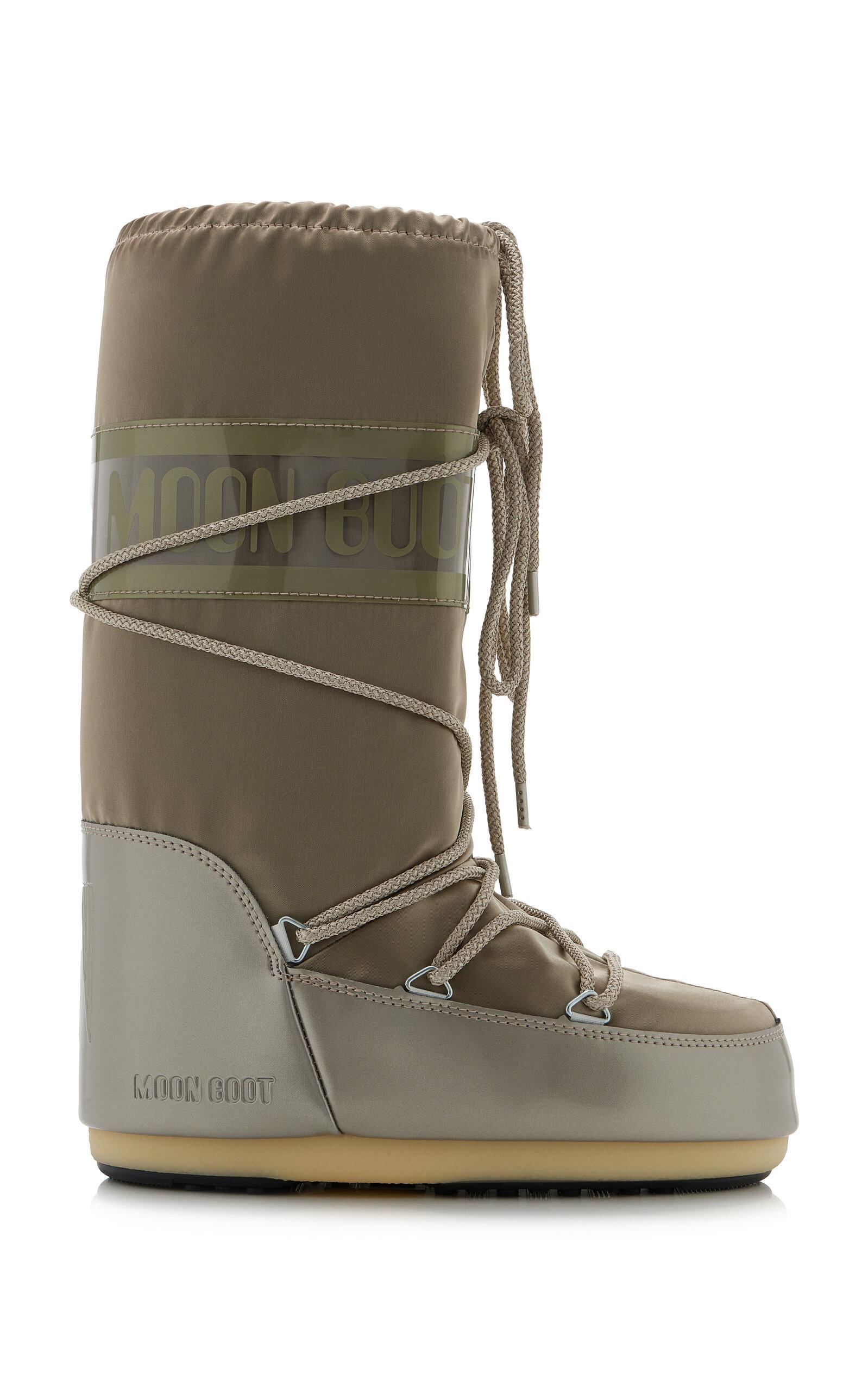 MOON BOOT Icon Glance Satin Boots - Moda Operandi by MOON BOOT