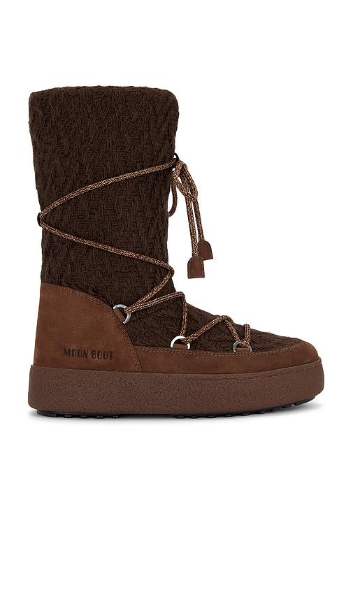 MOON BOOT X Guest in Residence L Track Boot in Brown by MOON BOOT