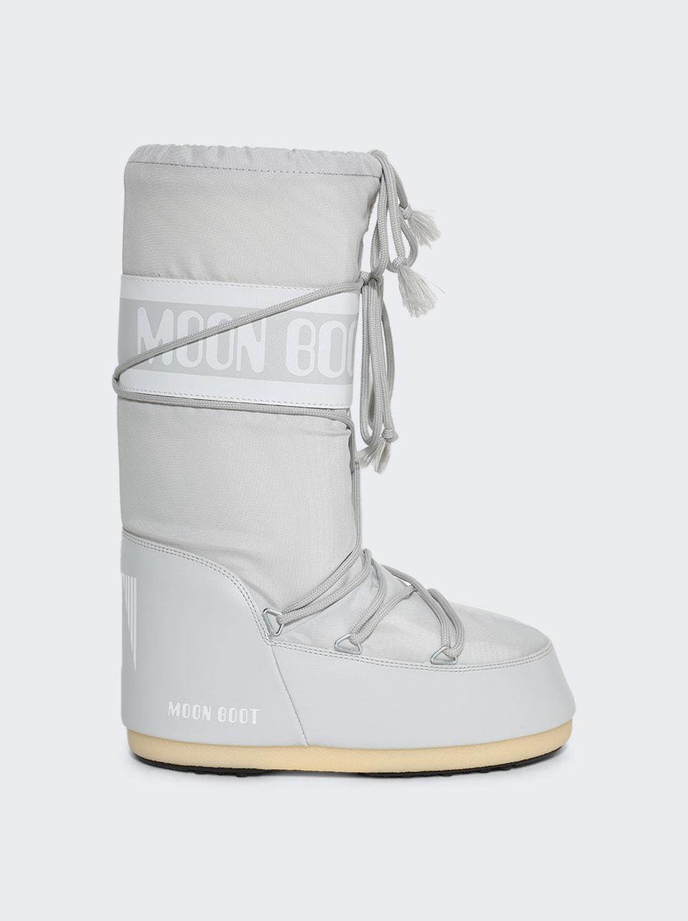 Mb Icon Nylon Glacier Grey  | The Webster by MOON BOOT