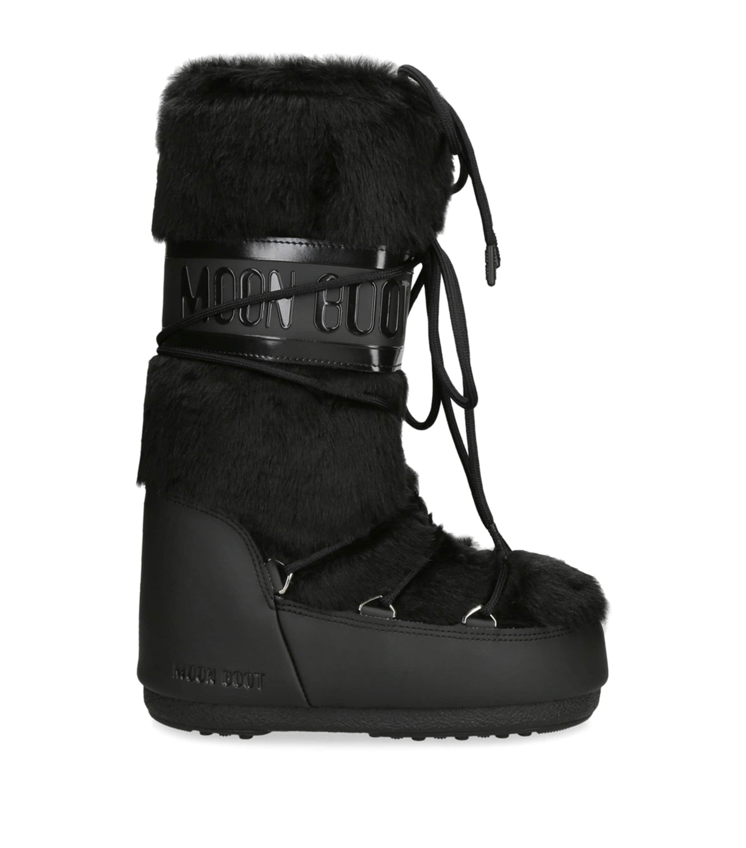 Moon Boot Icon Faux-Fur Boots by MOON BOOT