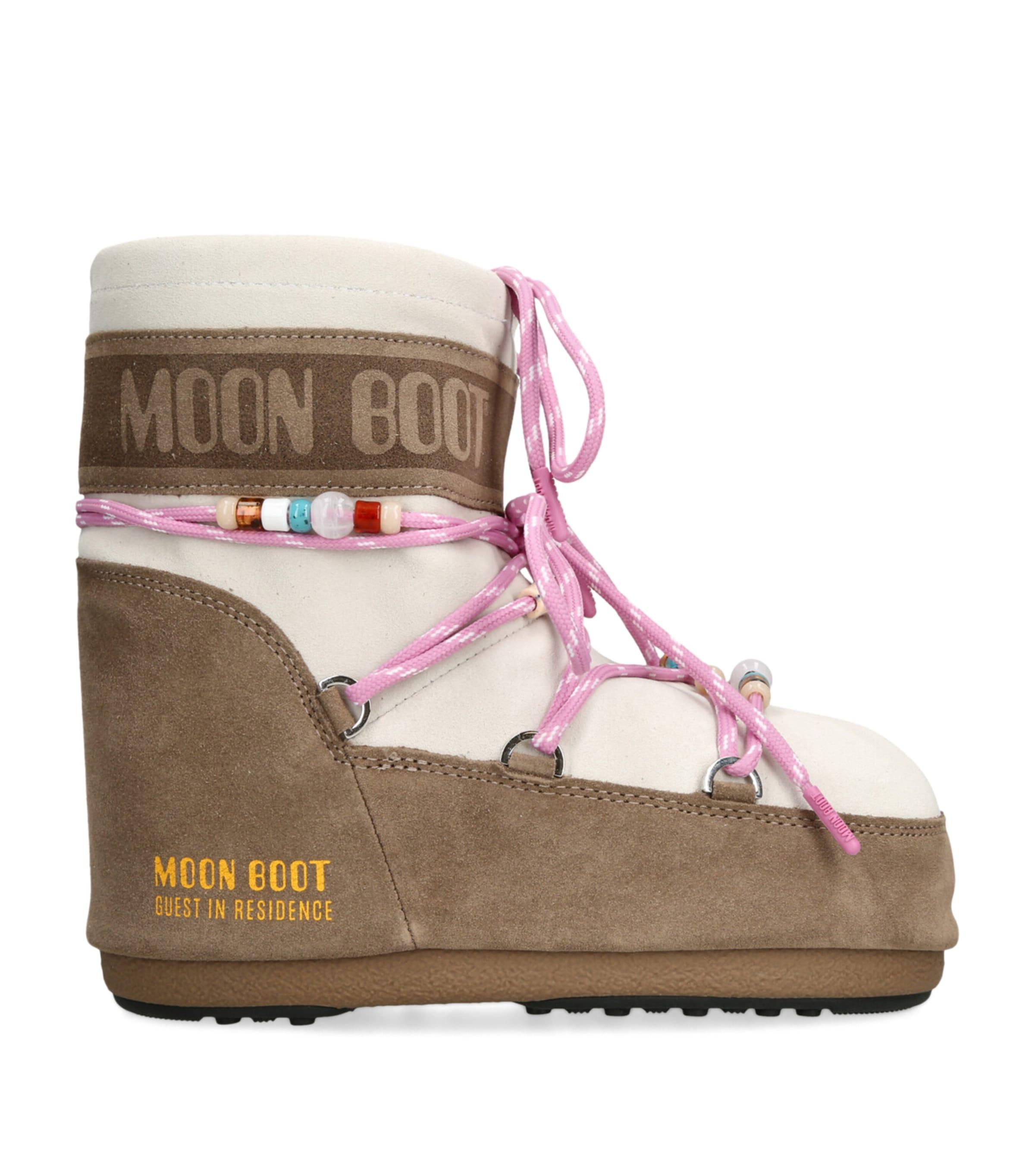 Moon Boot x Guest in Residence Icon Low Suede Boots by MOON BOOT