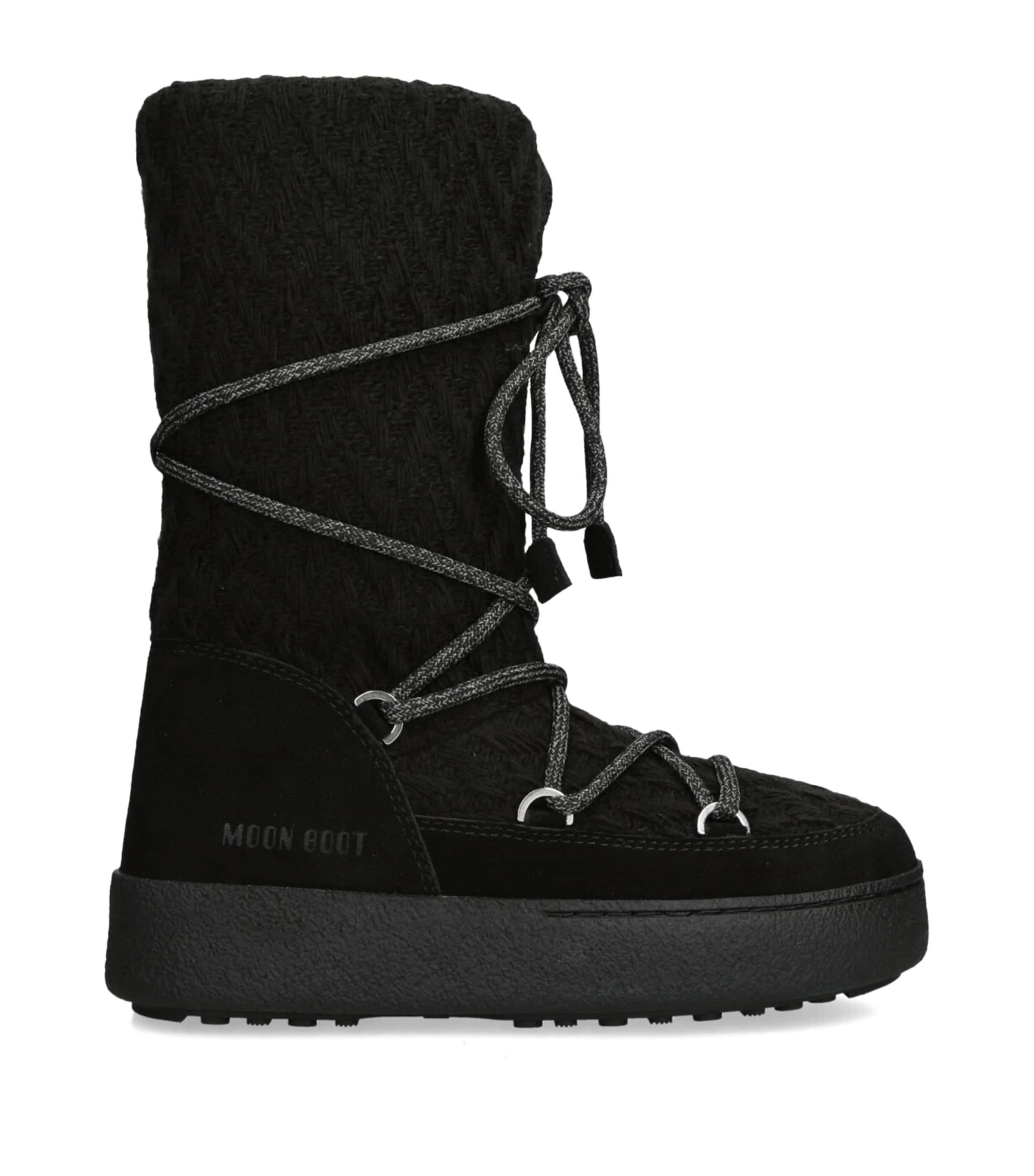 Moon Boot x Guest in Residence LTrack Knitted Boots by MOON BOOT