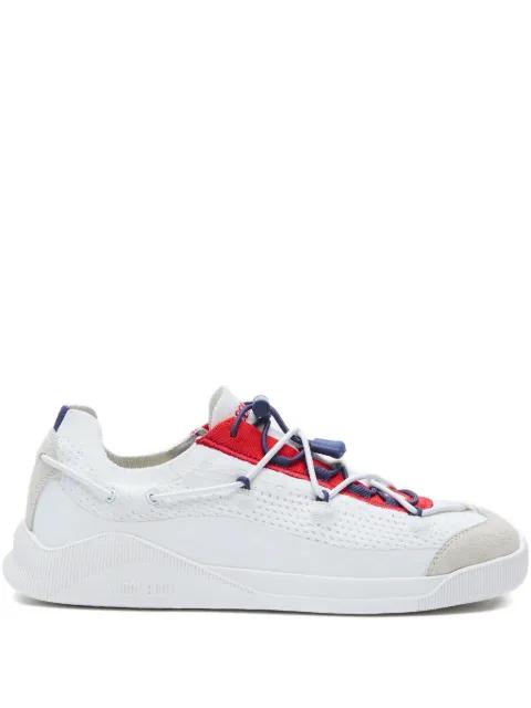 Moonlight knitted lace-up low-top sneakers by MOON BOOT