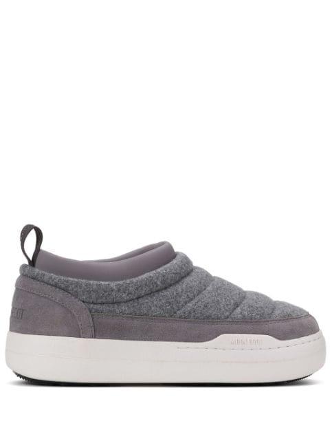 Park logo-print sneakers by MOON BOOT
