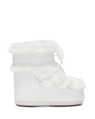 Women's MB Icon Low Faux Fur Boots by MOON BOOT